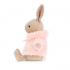 Nieuw! Jellycat Knuffel Comfy Coat Bunny